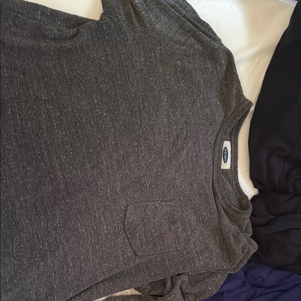 Old Navy Gray Long Sleeve Top